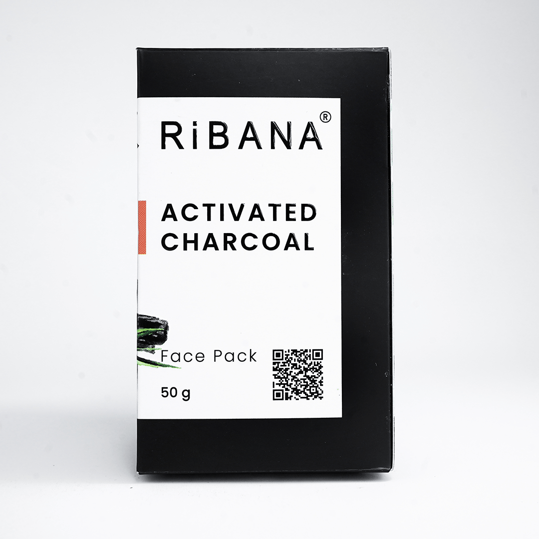 Ribana Face Pack Activated Charcoal-50gm