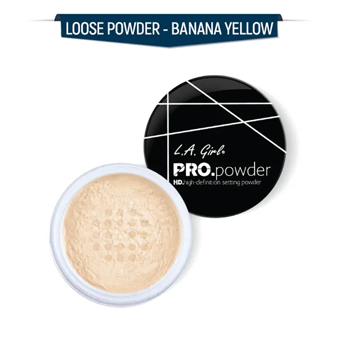 La Girl Hd Setting Powder (Banana Yellow)