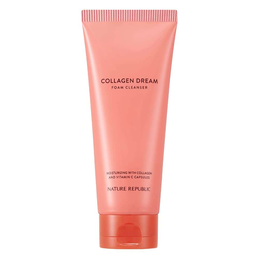 Nature Republic collagen dream vitamin c capsule foam cleanser