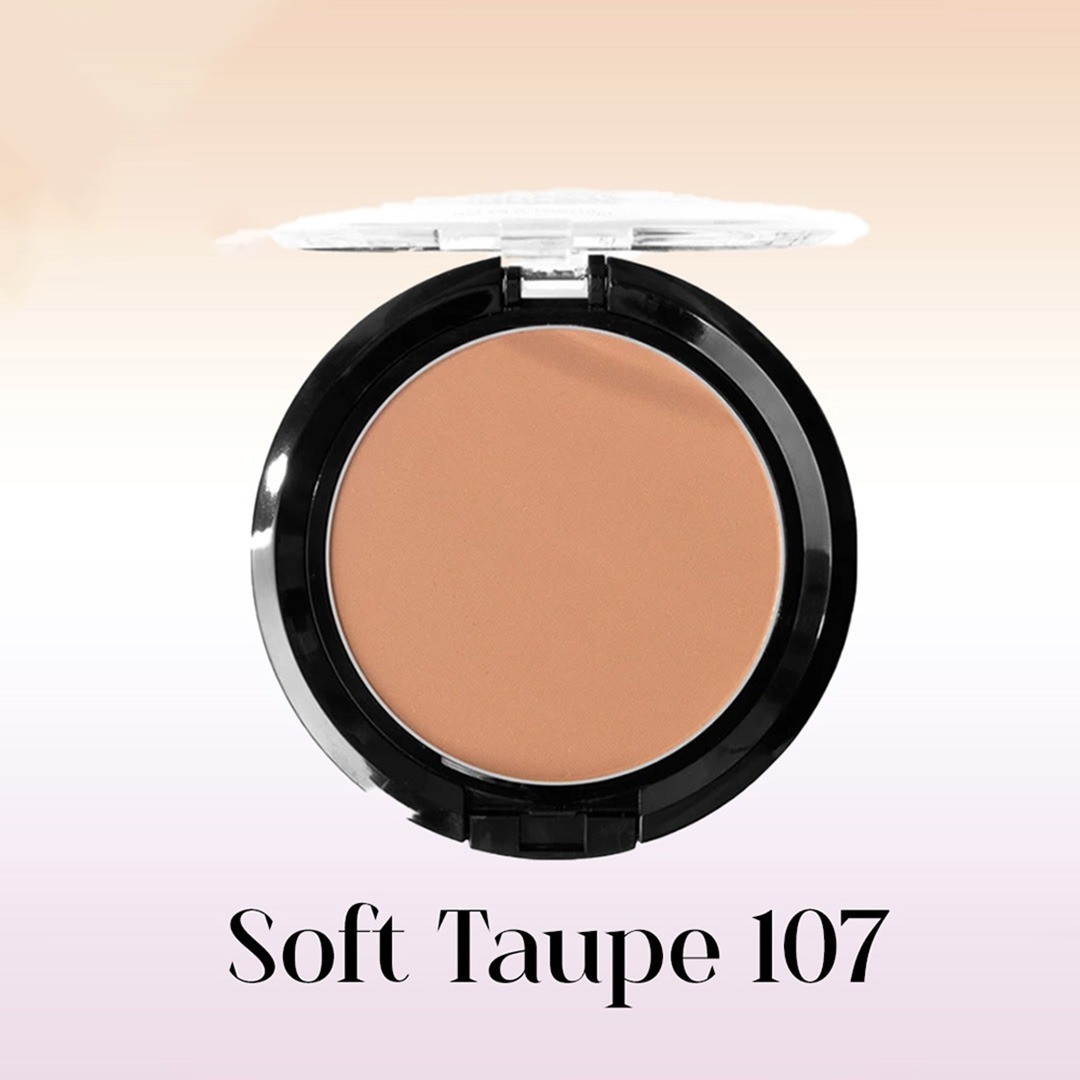 J.CAT BEAUTY INDENSE MINERAL COMPACT POWDER (Soft Taupe 107)
