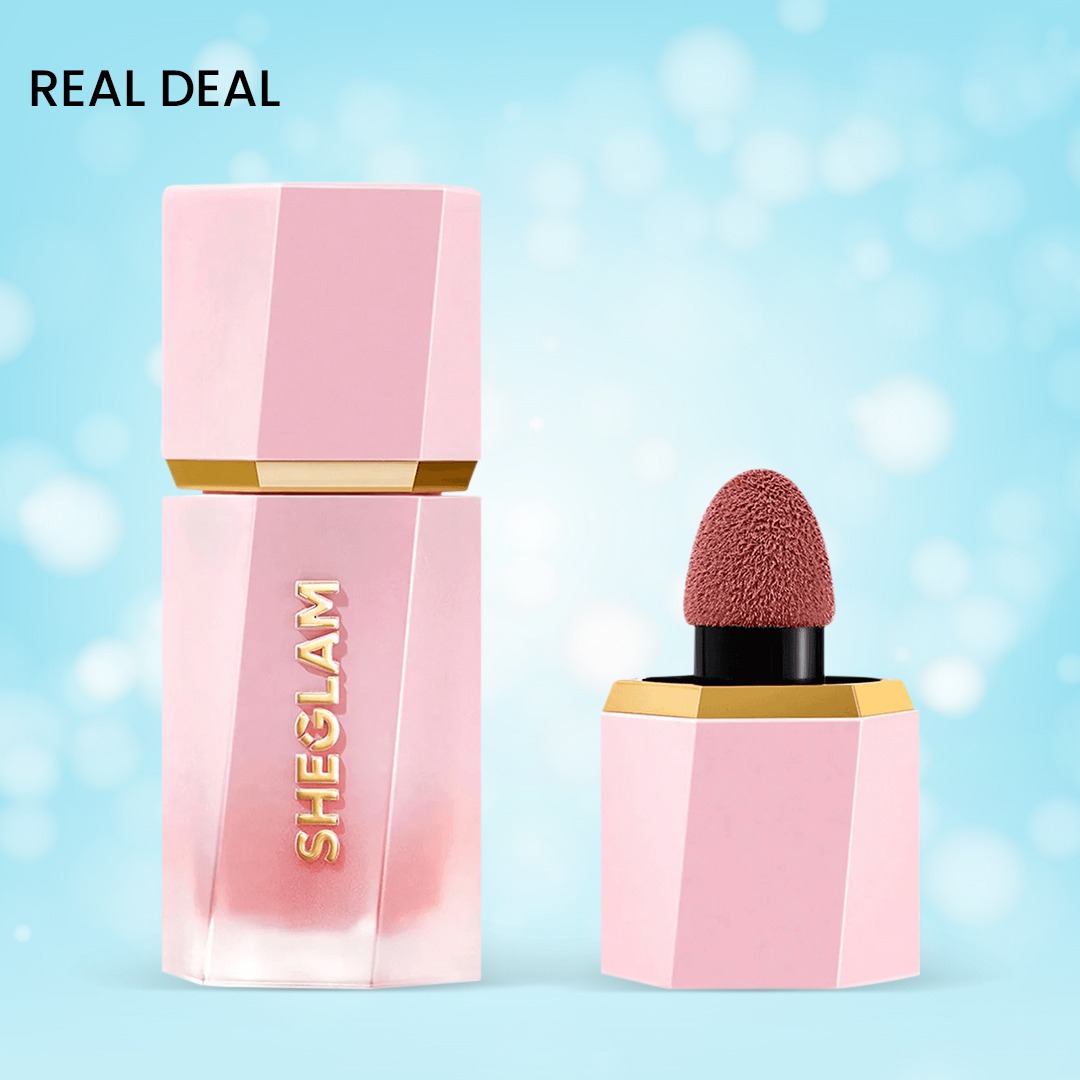SHEGLAM Color Bloom Liquid Blush Matte Finish Real-Deal