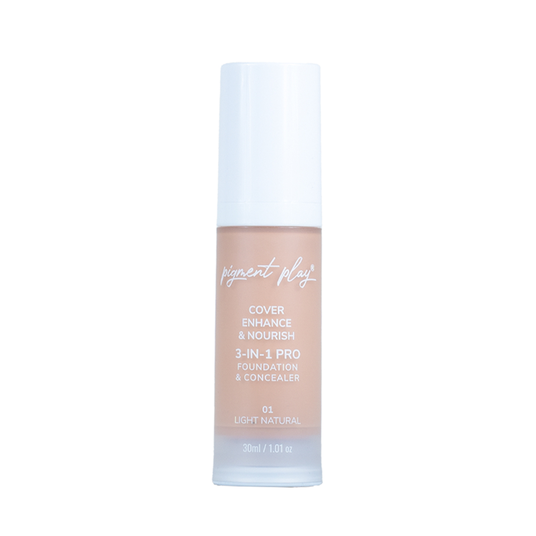 Pigment Play Liquid Foundation (Light Natural 01)