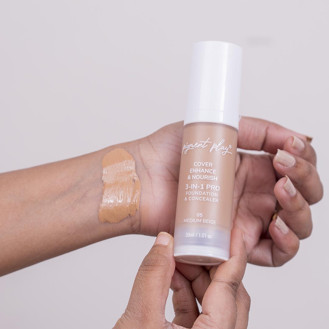 Pigment Play Liquid Foundation (Medium Beige 05)